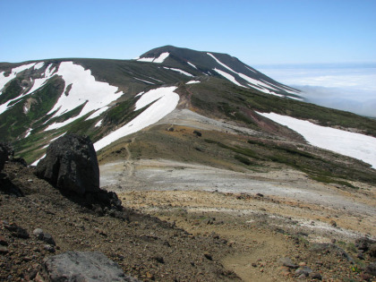 中岳の山頂