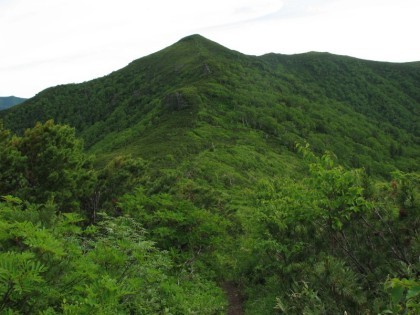 武華山への道