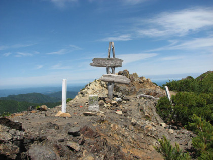 武利岳の頂