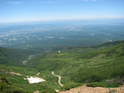 十勝温泉と上川盆地の景観