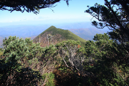 早池峰剣ヶ峰の頂き。