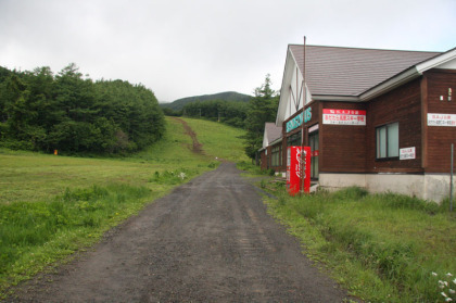 本当の登山口。