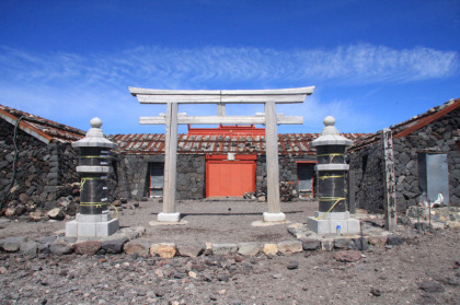 浅間神社の奥宮。