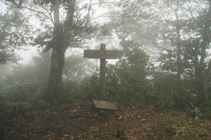 上蒜山の山頂。