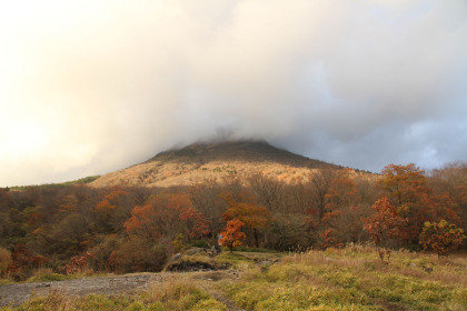 山頂以外は裾野まで由布岳が見られました。