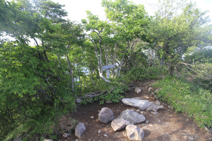 駒ヶ岳の山頂。