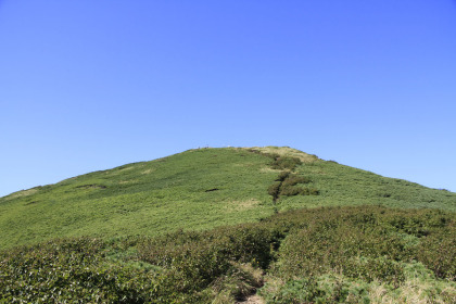 礼文岳の山頂が近づいてきました。