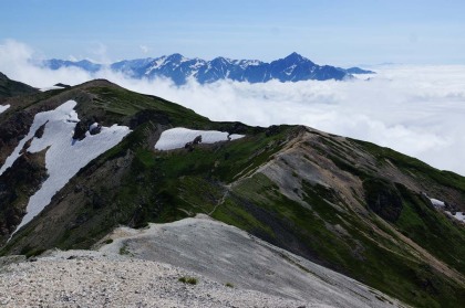 立山と剱岳。