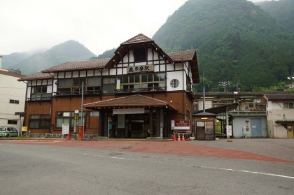 奥多摩駅。