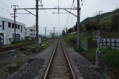 藤野駅が見えてきました。鎌沢から約1時間半かかりました。