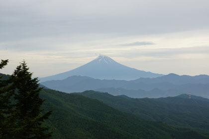 富士山。