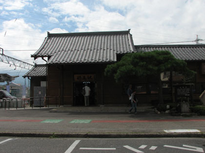 穂高駅。