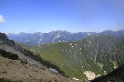 立山と剣岳。