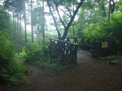 鞘口峠のベンチ。