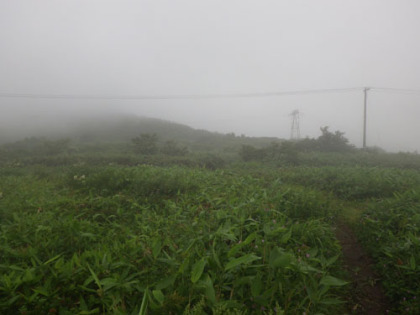 土湯峠。