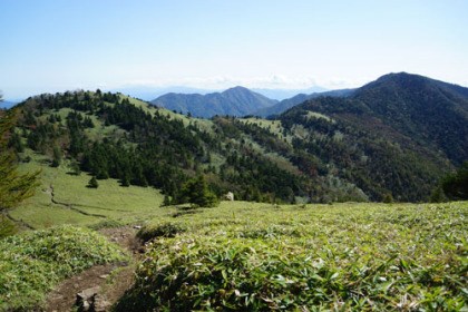 笹の原の石丸峠。