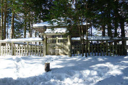 天祖山神社が山頂。