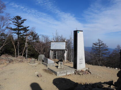 山頂前の最後の登り