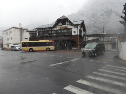 奥多摩駅に到着しました