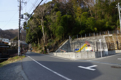 金比羅神社東登山道の入口