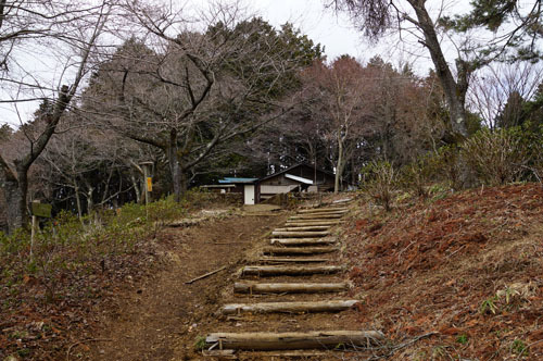 初春の明王峠